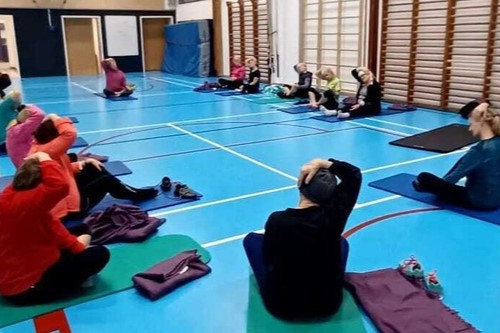 Yoga hold